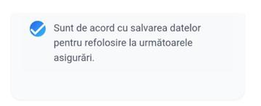 Bifa de salvare a datelor pentru refolosire